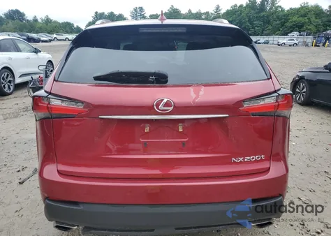 2015 Lexus Nx 200T из США, поврежденный, VIN JTJBARBZ3F2004883